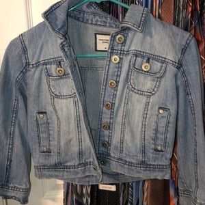 Women’s crop jean jacket